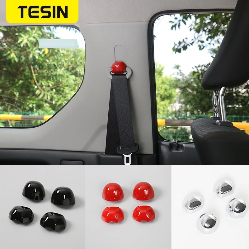 TESIN ABS Interior Mouldings for Suzuki Jimny 2015-2017 Seat Belt Cap Cover Decoration Stickers for Suzuki Jimny Accessories
TESIN ABS Interior Mouldings for Suzuki Jimny 2015-2017 Seat Belt Cap Cover Decoration Stickers for Suzuki Jimny Accessories