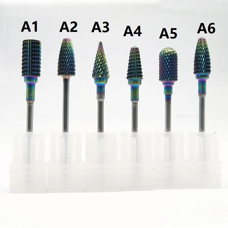 EasyNail~3/32 '' Tungsten steel Nail Drill Bit nail file Carbide Nozzle Gel remover Nail Cleaner Millings Bit 6kinds Rainbow bit
EasyNail~3/32 '' Tungsten steel Nail Drill Bit nail file Carbide Nozzle Gel remover Nail Cleaner Millings Bit 6kinds Rainbow bit