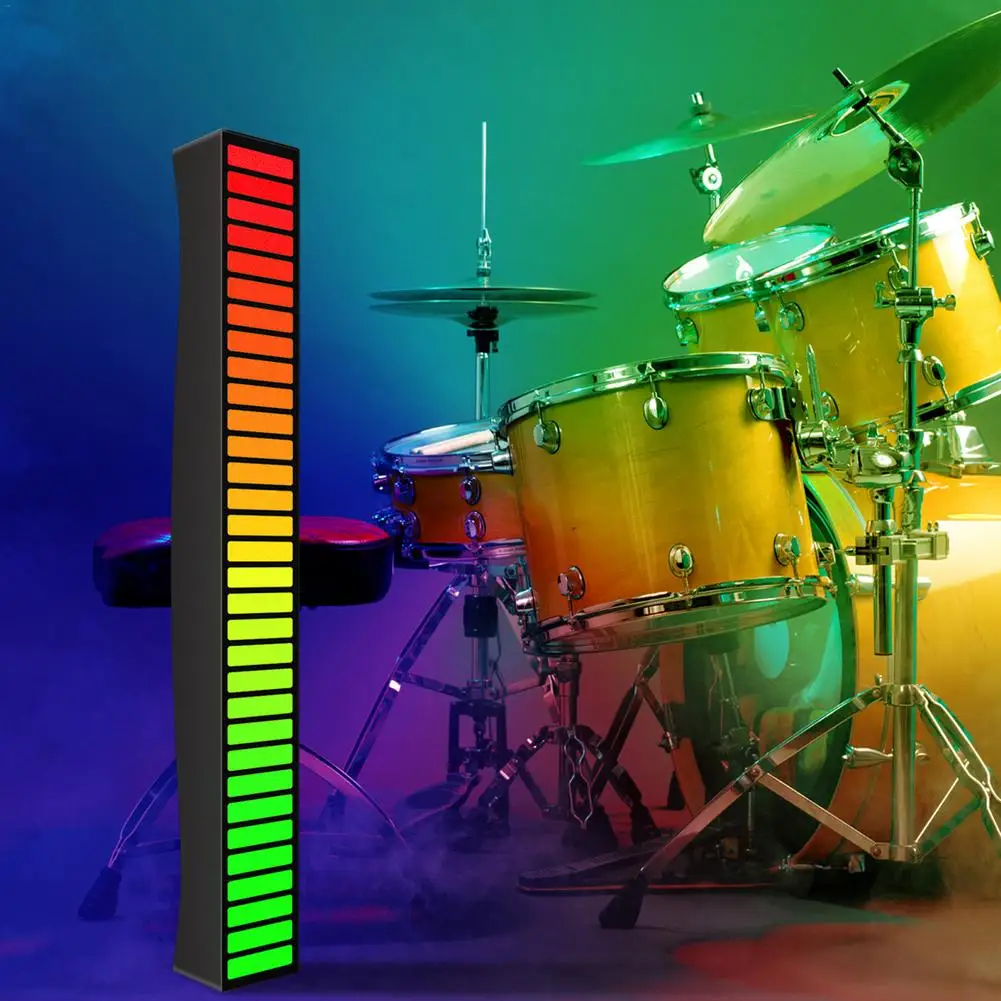 RGB Sound Control Rhythm Lights Colorful Voice-Activated Pickup Rhythm Light Creative USB Charge Music Level Indicator Lights
RGB Sound Control Rhythm Lights Colorful Voice-Activated Pickup Rhythm Light Creative USB Charge Music Level Indicator Lights