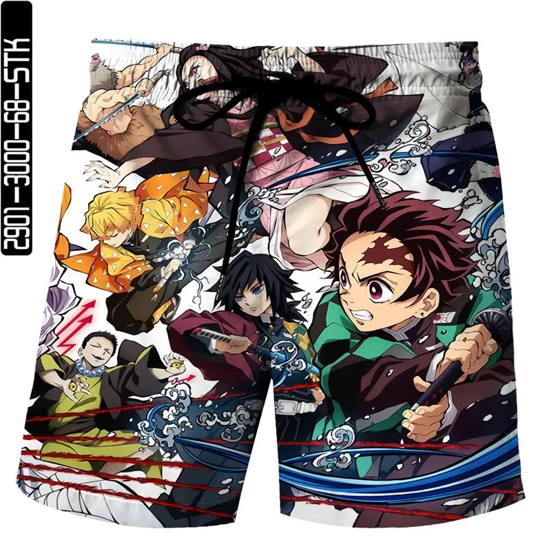 2021 Summer European and American Ghost Slayer Blade Series 3D Printed Shorts Loose Beach Pants Fashion Casual Shorts Men
2021 Summer European and American Ghost Slayer Blade Series 3D Printed Shorts Loose Beach Pants Fashion Casual Shorts Men
