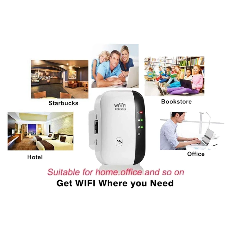 WiFi Network Repeater Wireless Signal Amplifier Small Bread Routing Extender 300M Relay Repeater UK Plug
WiFi Network Repeater Wireless Signal Amplifier Small Bread Routing Extender 300M Relay Repeater UK Plug