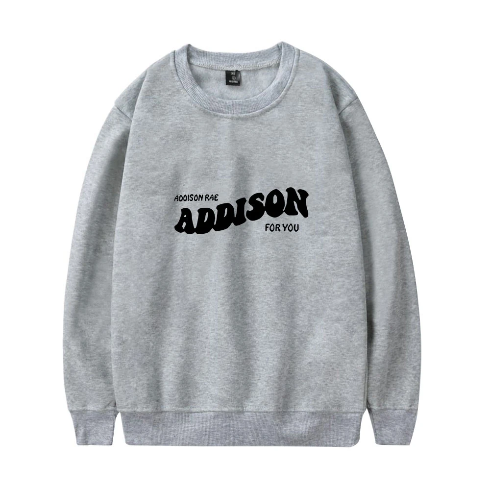 ADDISON RAE CREWNECK Hoodie Sweatshirts Men Women Print Hoodies New Unisex Harajuku Tracksui for YOU WHITE Casual Letter
ADDISON RAE CREWNECK Hoodie Sweatshirts Men Women Print Hoodies New Unisex Harajuku Tracksui for YOU WHITE Casual Letter