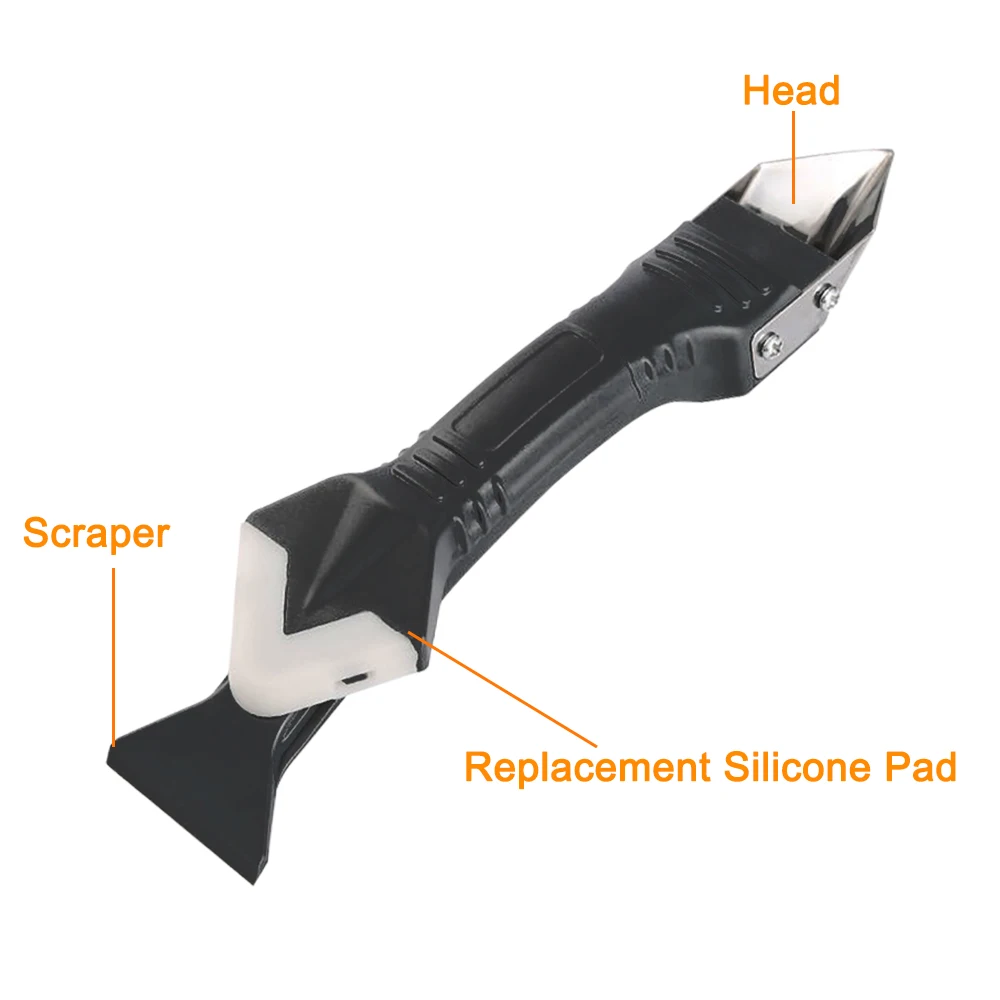 3/ 5 In 1 Multifunctional Silicone Remover Caulk Finisher Sealant Smooth Scraper Grout Kit Tools Useful Caulk Nozzle Scraper Set
3/ 5 In 1 Multifunctional Silicone Remover Caulk Finisher Sealant Smooth Scraper Grout Kit Tools Useful Caulk Nozzle Scraper Set