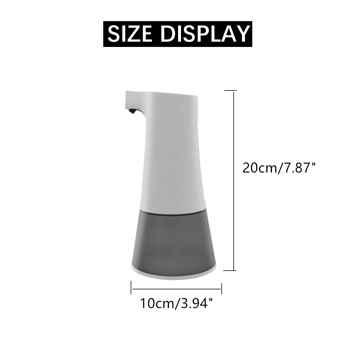 USB Rechargeable Automatic Foam Soap Dispenser IPX4 Waterproof 0.25s High Sensitive Sensor 350ML Kitchen Bathroom Hand Wash 
USB Rechargeable Automatic Foam Soap Dispenser IPX4 Waterproof 0.25s High Sensitive Sensor 350ML Kitchen Bathroom Hand Wash