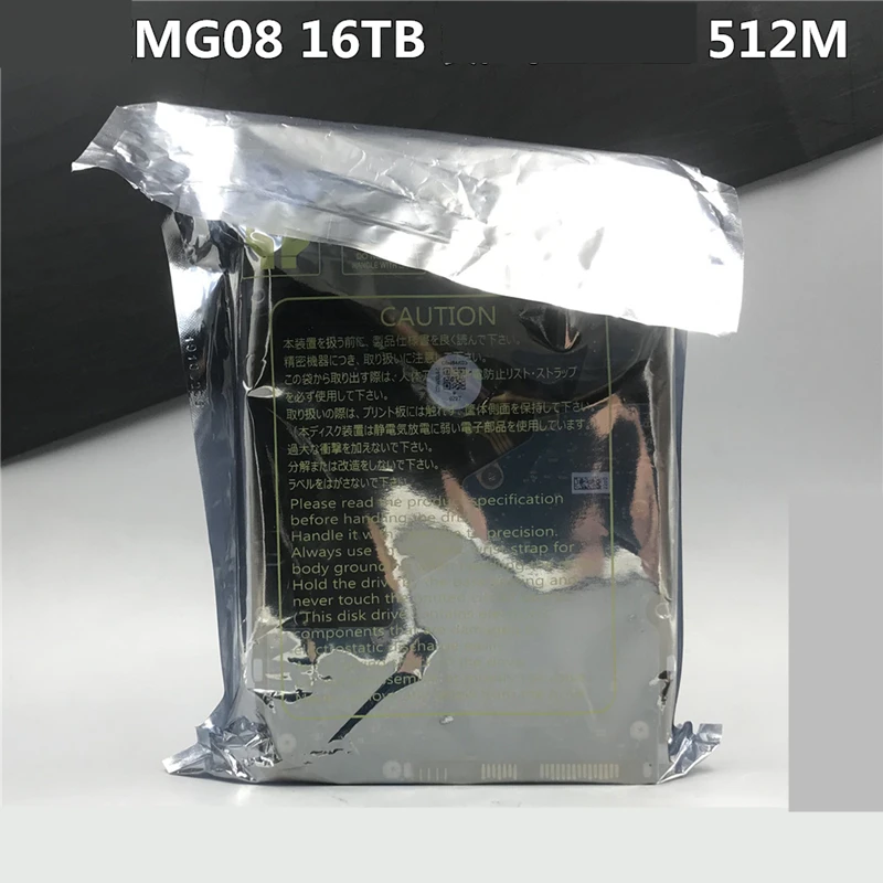 New HDD For Toshiba 16TB 3.5" SATA 6 Gb/s 512MB 7200RPM For Internal Hard Disk For Enterprise Class HDD For MG08ACA16TE
New HDD For Toshiba 16TB 3.5" SATA 6 Gb/s 512MB 7200RPM For Internal Hard Disk For Enterprise Class HDD For MG08ACA16TE