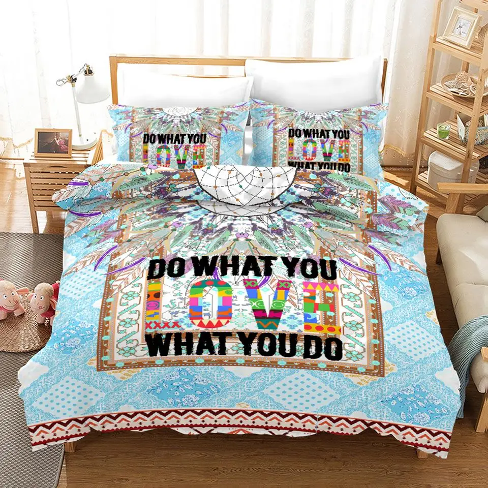 3D Dreamcatcher Bedding Luxury Bohemian Style Feather Bedding Set Simple Print Duvet Cover Custom Bed Set Comforter 2/3PCS
3D Dreamcatcher Bedding Luxury Bohemian Style Feather Bedding Set Simple Print Duvet Cover Custom Bed Set Comforter 2/3PCS