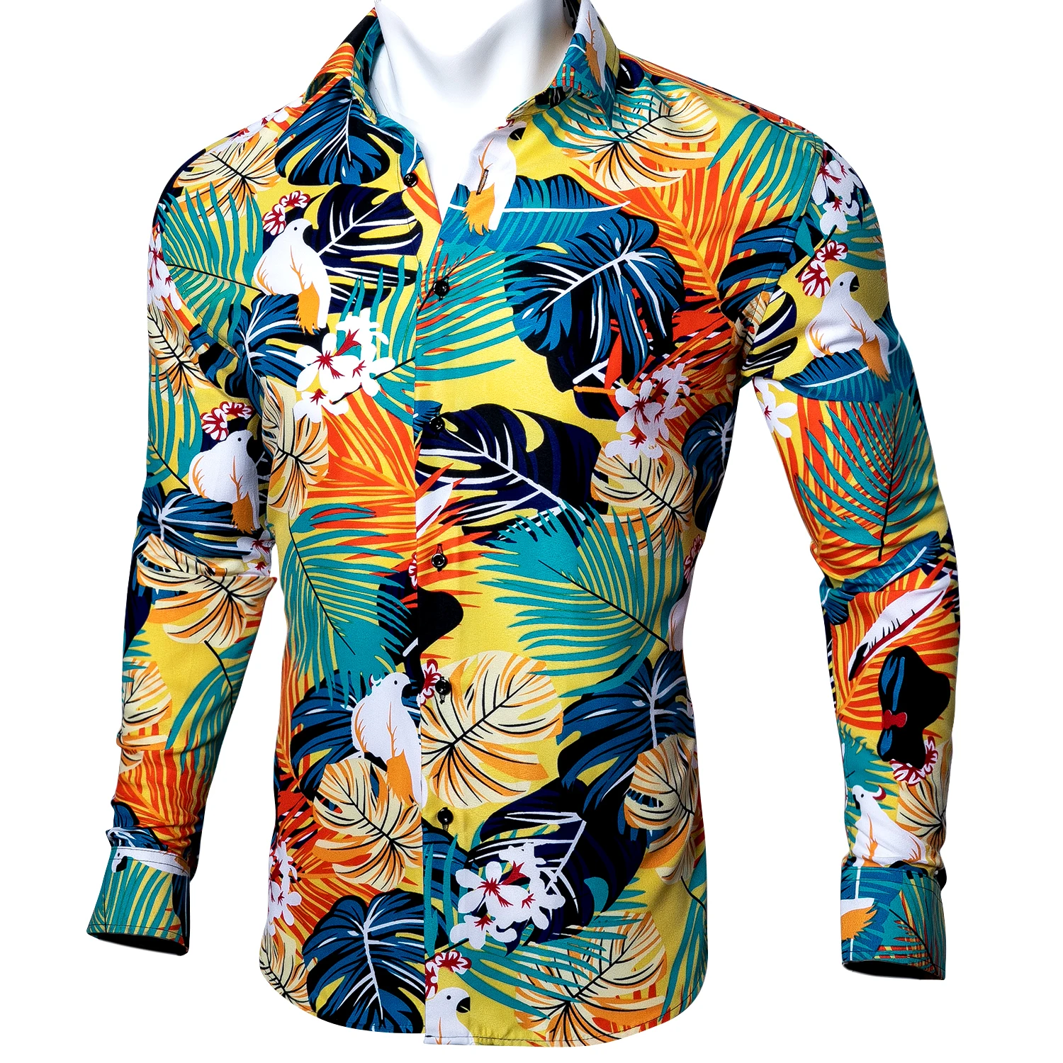 New Barry.Wang Красочные мужские Гавайские повседневные рубашки в тропическом лесу, персиковый; Кожа, вельвет, мягкая ткань, рубашки с длинным рук...
New Barry.Wang Красочные мужские Гавайские повседневные рубашки в тропическом лесу, персиковый; Кожа, вельвет, мягкая ткань, рубашки с длинным рук...