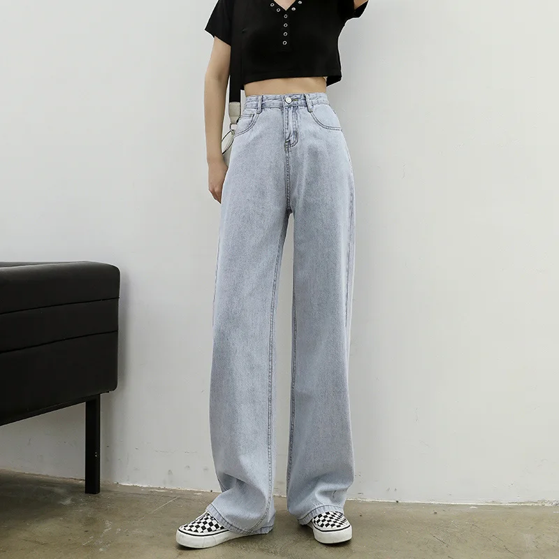 2021 Casual y2k High waist women's fashion jeans trousers for female mom Jean women denim Oversize pants for girls
2021 Casual y2k High waist women's fashion jeans trousers for female mom Jean women denim Oversize pants for girls
