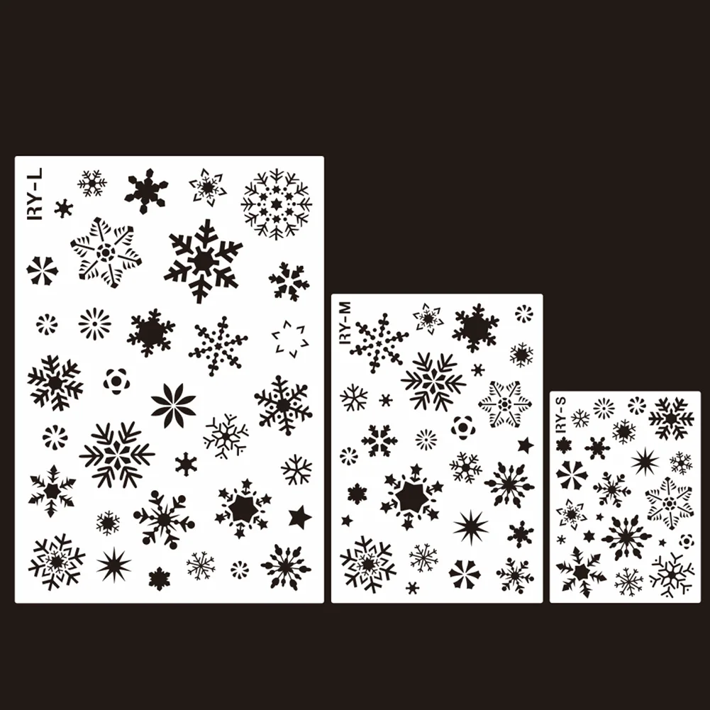 Merry Christmas Snowflake DIY Layering Stencils Painting Scrapbook Coloring Embossing Album Decorative Template
Merry Christmas Snowflake DIY Layering Stencils Painting Scrapbook Coloring Embossing Album Decorative Template