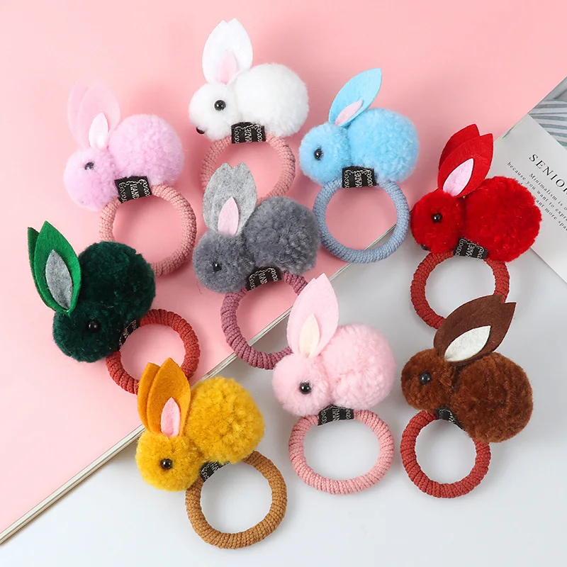 Cute Animal Hair Ball Rabbit Hair Ring Female Rubber Band Elastic Hair Bands Tie Headwear Children Hair Accessories Ornaments
Cute Animal Hair Ball Rabbit Hair Ring Female Rubber Band Elastic Hair Bands Tie Headwear Children Hair Accessories Ornaments