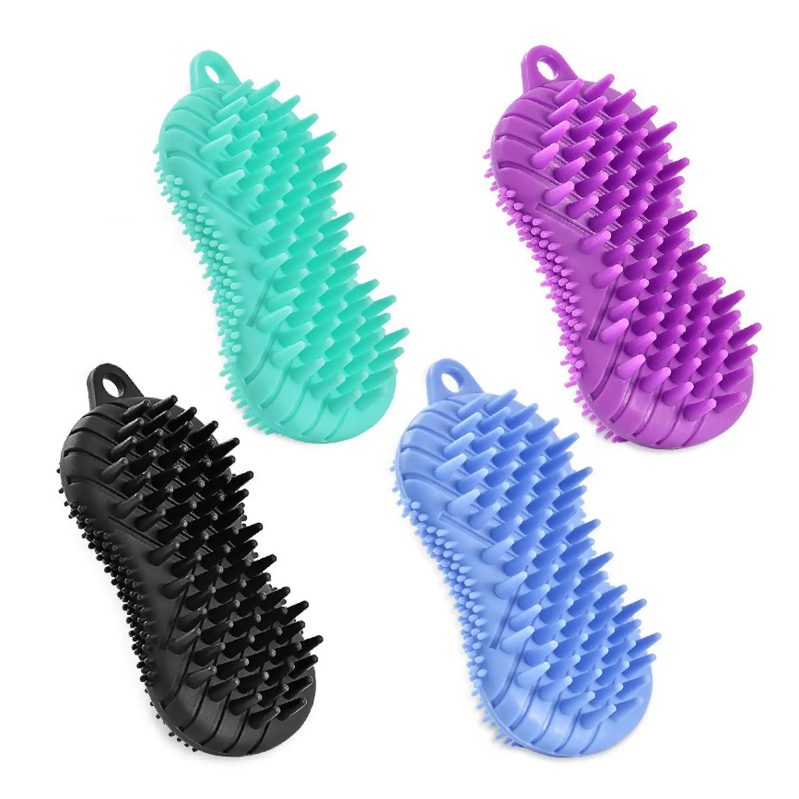 Silicone Bath Body Brush, Exfoliating Body Scrub Brush, Shower Brush with Ultra Soft Texture, Lathers Well, Eco Friendly 
Silicone Bath Body Brush, Exfoliating Body Scrub Brush, Shower Brush with Ultra Soft Texture, Lathers Well, Eco Friendly
