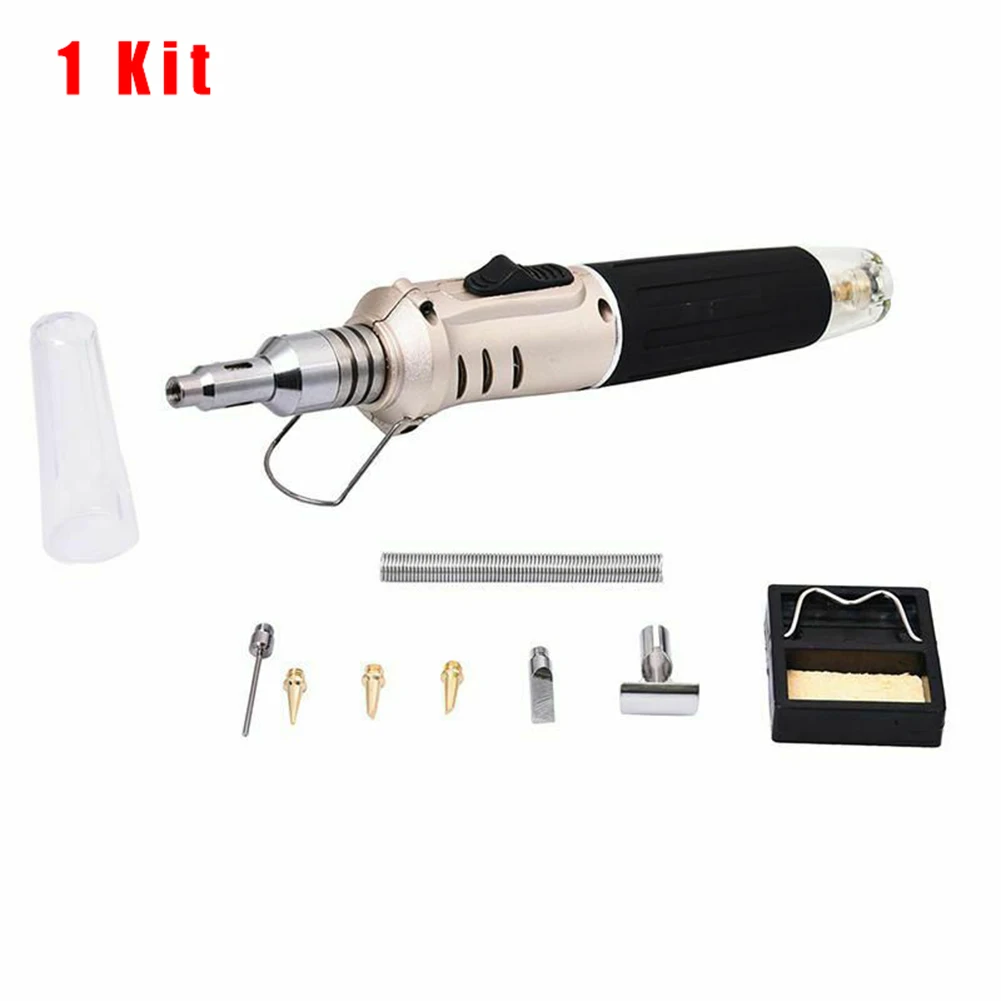 Gas Soldering Iron Professional Butane Welding Kit Torch Heat Welder Tool High Quality
Gas Soldering Iron Professional Butane Welding Kit Torch Heat Welder Tool High Quality