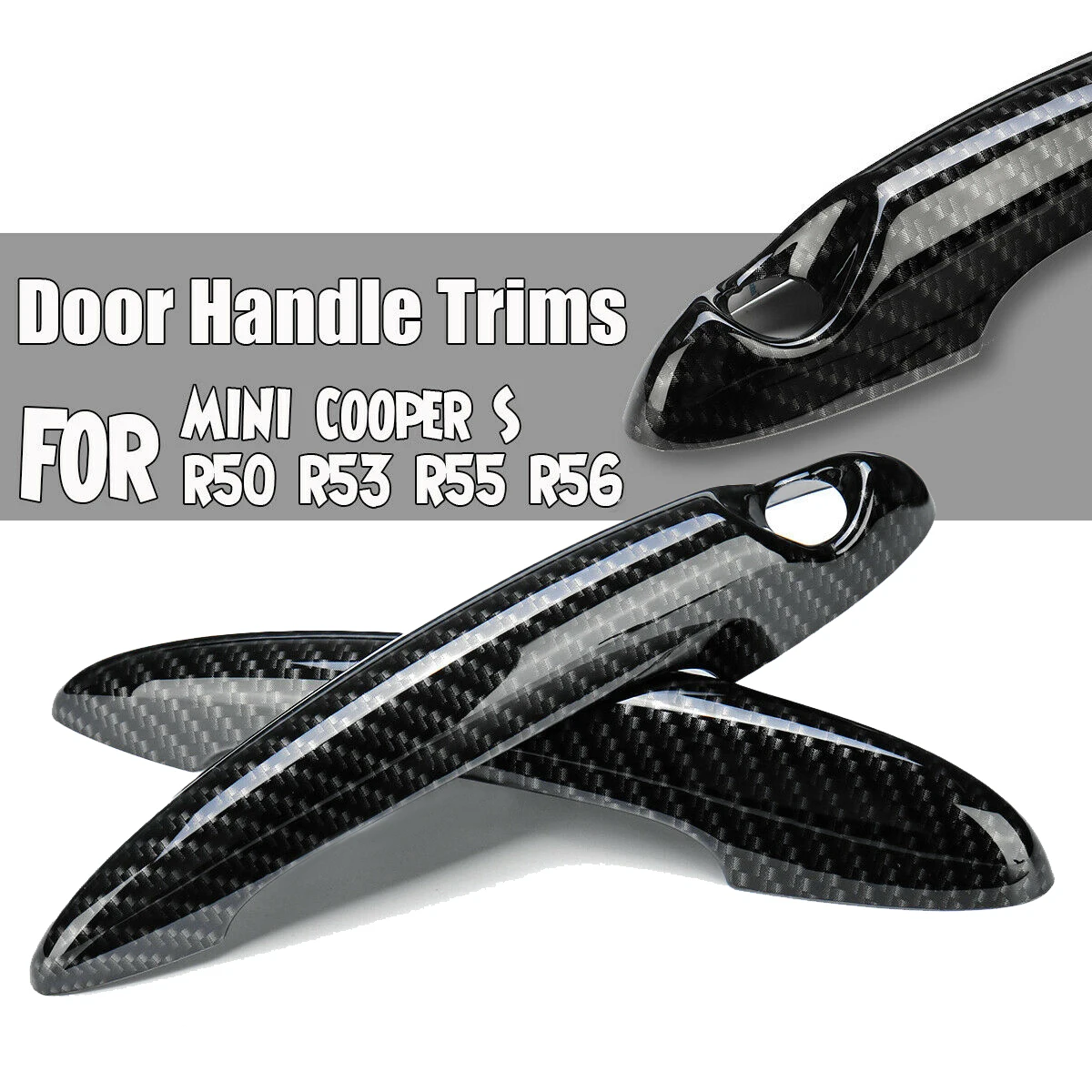 ABS Plastic Car Door Handle Covers For MINI Cooper S R50 Replacement R53 R55 R56 Auto Kit Accessories For Car Parts
ABS Plastic Car Door Handle Covers For MINI Cooper S R50 Replacement R53 R55 R56 Auto Kit Accessories For Car Parts