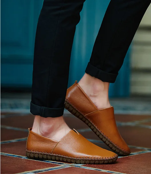 Big Size Men Genuine Shoes Slip On Black Shoes Real Leather Loafers Mens Moccasins Shoes Italian Designer Shoes
Big Size Men Genuine Shoes Slip On Black Shoes Real Leather Loafers Mens Moccasins Shoes Italian Designer Shoes