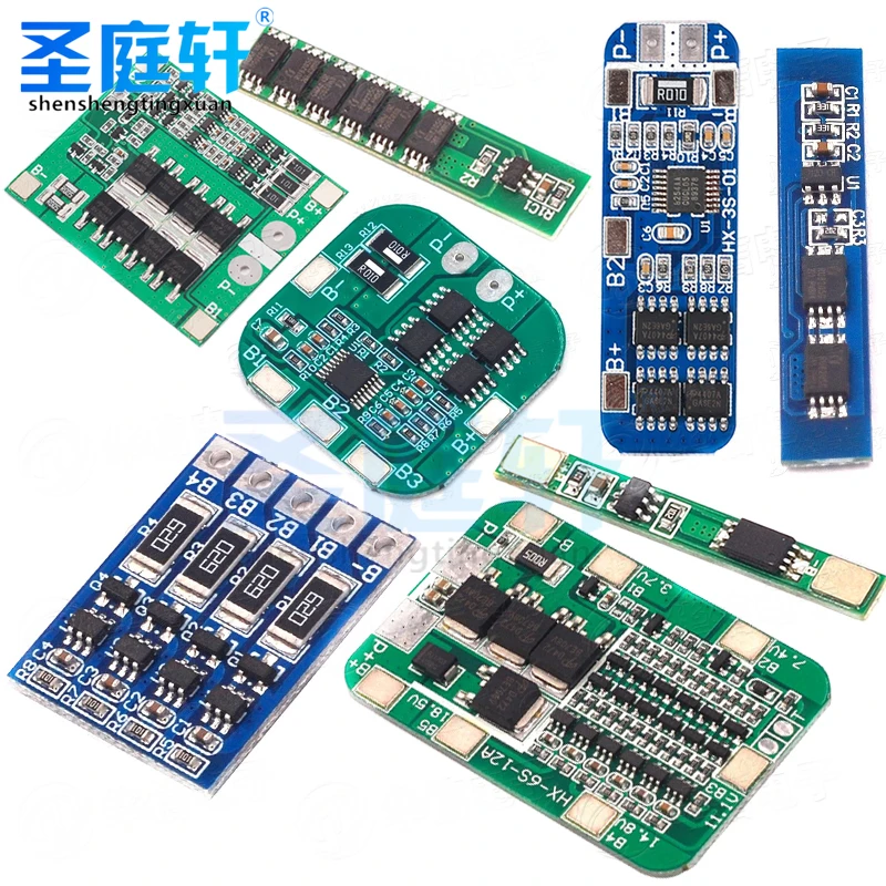 

1S 2S 3S 4S 5S 6S 3A 15A 20A 30A Li-ion Lithium Battery 18650 Charger PCB BMS Protection Board For Drill Motor Lipo Cell Module