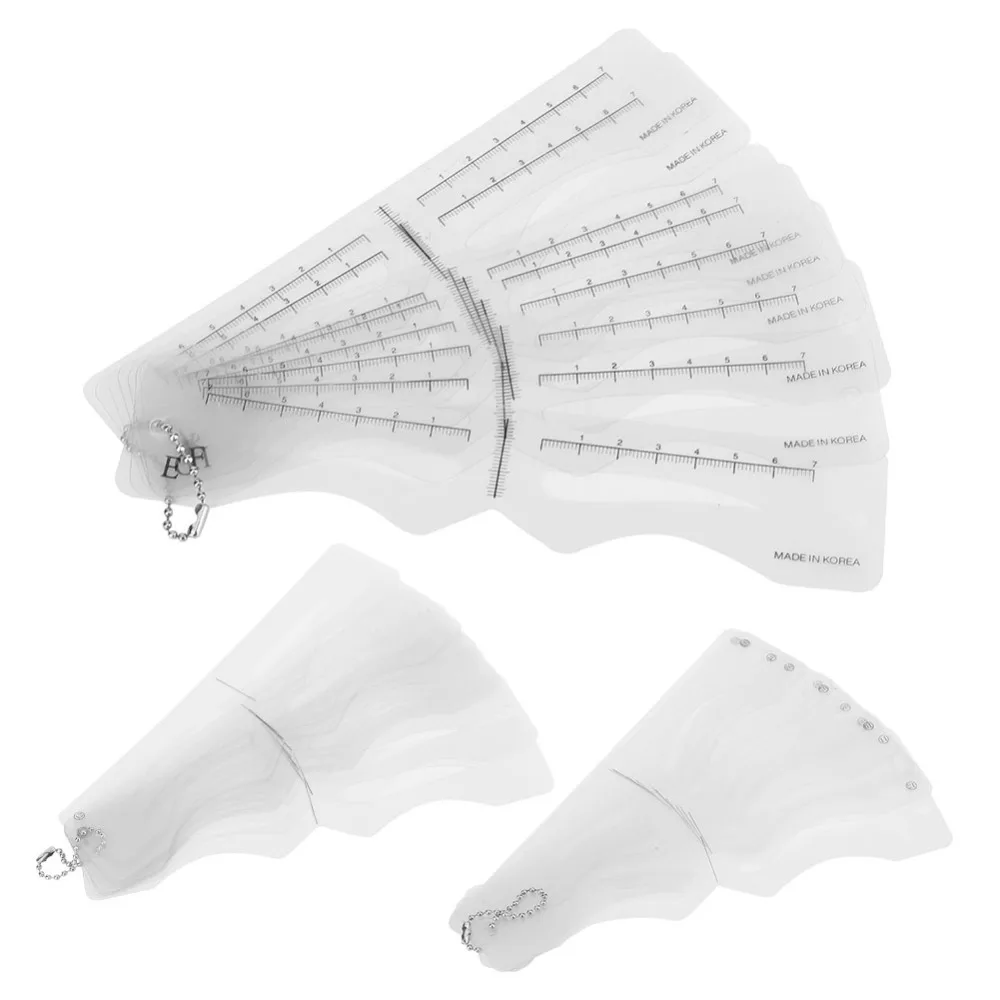 12pcs/set Eyebrow Template Plastic Eyebrow Tattoo Cards Grooming Stencil Elastic Belt Tattoo Eyebrow Template Kits Accessories
12pcs/set Eyebrow Template Plastic Eyebrow Tattoo Cards Grooming Stencil Elastic Belt Tattoo Eyebrow Template Kits Accessories
