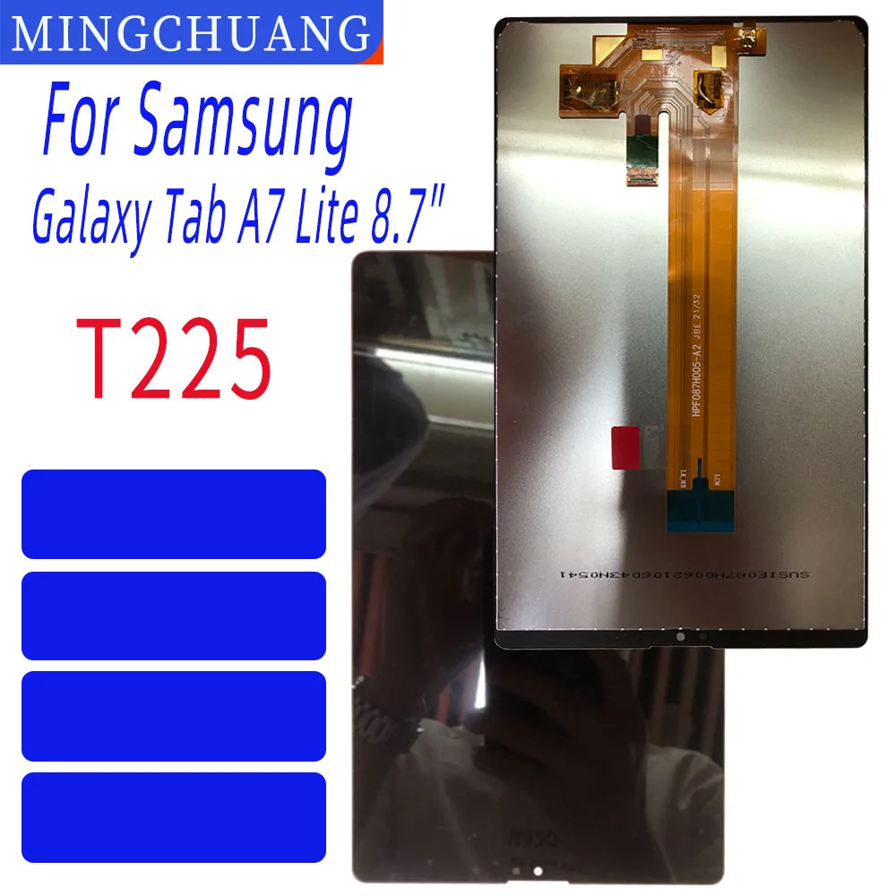 Новый сенсорный ЖК-дисплей 8,7 дюйма для Samsung Tab A7 Lite SM-T225 T225, сенсорный экран, дигитайзер, сенсорная стеклянная панель в сборе, Запасная часть
Новый сенсорный ЖК-дисплей 8,7 дюйма для Samsung Tab A7 Lite SM-T225 T225, сенсорный экран, дигитайзер, сенсорная стеклянная панель в сборе, Запасная часть