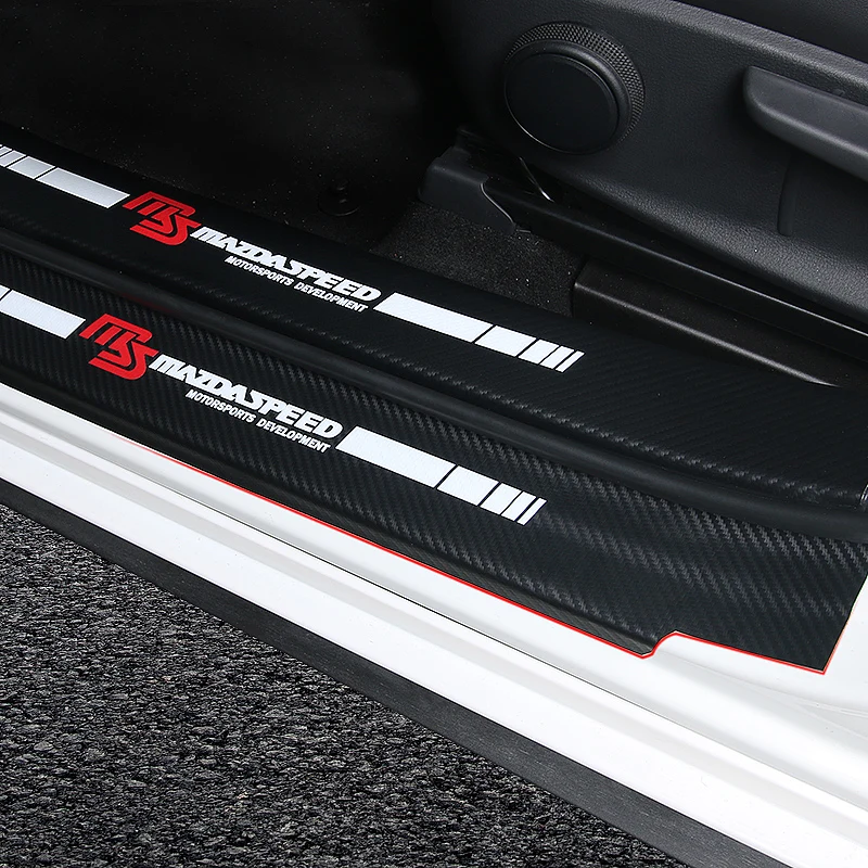 Car Leather Threshold Strip Carbon Surface Modified Welcome Pedal Decorative Strip for Mazda 3 M3 Sedan 2020 21
Car Leather Threshold Strip Carbon Surface Modified Welcome Pedal Decorative Strip for Mazda 3 M3 Sedan 2020 21