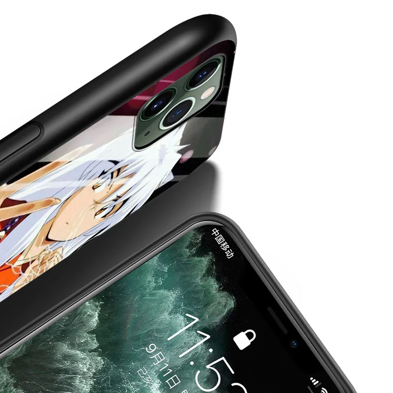 Cartoon Kinuyasha For Apple iPhone 12 11 XS Pro Max Mini XR X 8 7 6 6S Plus 5 SE 2020 Black Cover Phone Case
Cartoon Kinuyasha For Apple iPhone 12 11 XS Pro Max Mini XR X 8 7 6 6S Plus 5 SE 2020 Black Cover Phone Case