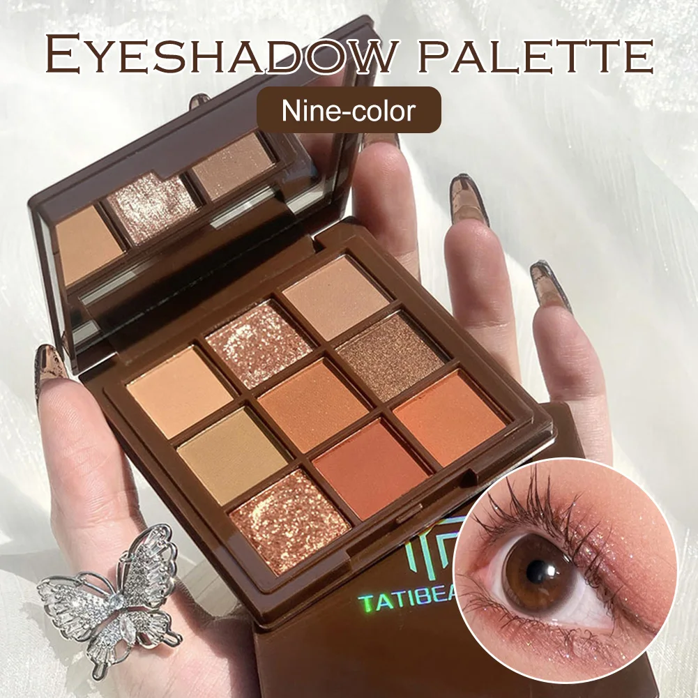 9 Colors Eyeshadow Powder Eye Shadow Makeup Cosmetic Kit Waterproof Nude Glitter Shimmer Eyeshadow Matte Palette Shimmer Palette
9 Colors Eyeshadow Powder Eye Shadow Makeup Cosmetic Kit Waterproof Nude Glitter Shimmer Eyeshadow Matte Palette Shimmer Palette