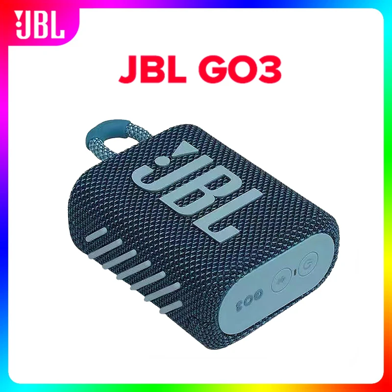 Bluetooth Speaker Original JBL GO 3 GO3 Wireless Subwoofer Outdoor Speaker IP67 Waterproof Mini Speaker Bass Sound 9 Colou
Bluetooth Speaker Original JBL GO 3 GO3 Wireless Subwoofer Outdoor Speaker IP67 Waterproof Mini Speaker Bass Sound 9 Colou