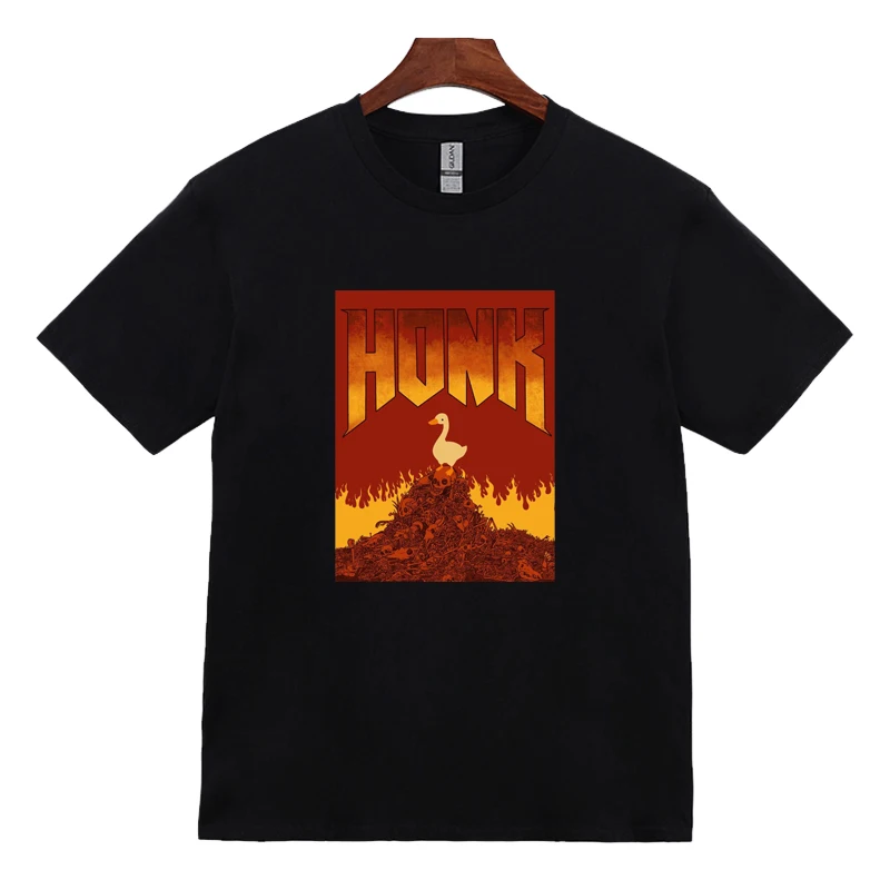 Video Game Untitled Goose Game Honk Funny T Shirt For Men Women Streetwear Hip Hop Oversized T-Shirts
Video Game Untitled Goose Game Honk Funny T Shirt For Men Women Streetwear Hip Hop Oversized T-Shirts