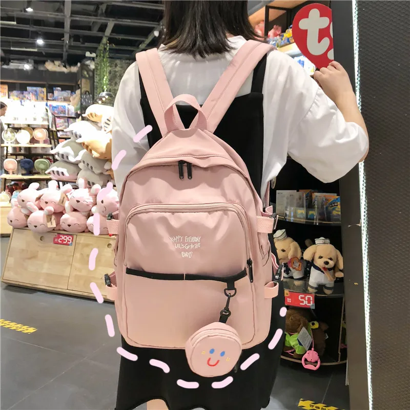 Canvas Women Backpack Casual Large Capacity Rucksack for Teen Girls School Bag Cute Student Travel Waterproof Bookbag
Canvas Women Backpack Casual Large Capacity Rucksack for Teen Girls School Bag Cute Student Travel Waterproof Bookbag