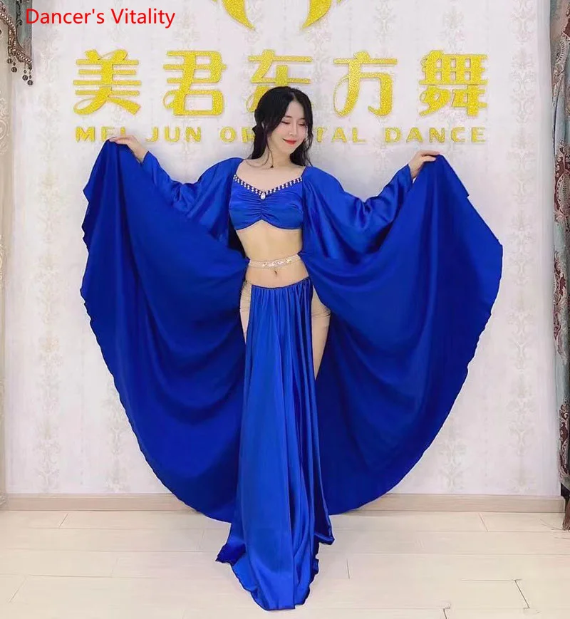 Belly Dance Performance Clothing Suit for Women Top Long Skirt Satin Dance Outfit Customized Adult Child Oriental Dance Clothing 
Belly Dance Performance Clothing Suit for Women Top Long Skirt Satin Dance Outfit Customized Adult Child Oriental Dance Clothing