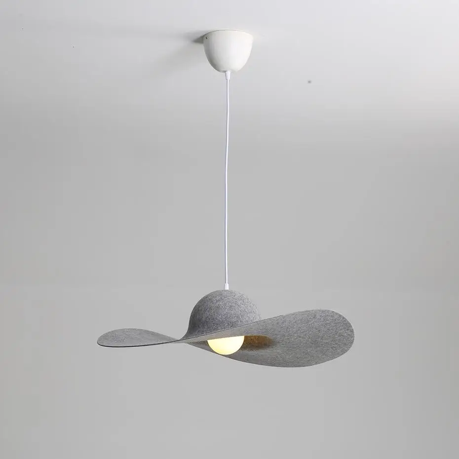 Post Modern Grey Hat Pendant Light Nordic Hang Lamp D50cm/65cm Red/ Black Cloth Suspension Lamp Creative Bedroom Drop Light
Post Modern Grey Hat Pendant Light Nordic Hang Lamp D50cm/65cm Red/ Black Cloth Suspension Lamp Creative Bedroom Drop Light