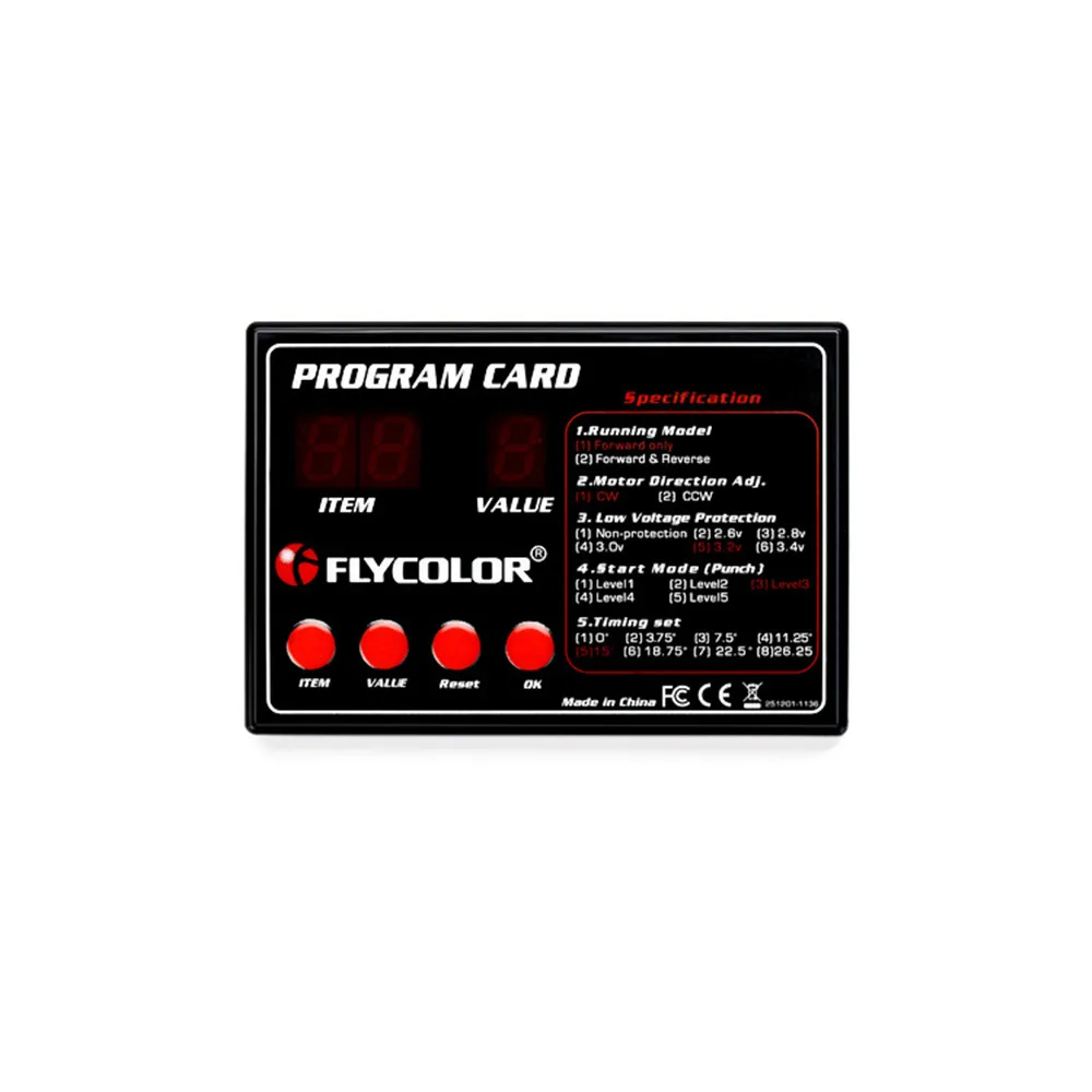 Flycolor программная карта для радиоуправляемой лодки ESC электронный регулятор скорости запасные части
Flycolor программная карта для радиоуправляемой лодки ESC электронный регулятор скорости запасные части