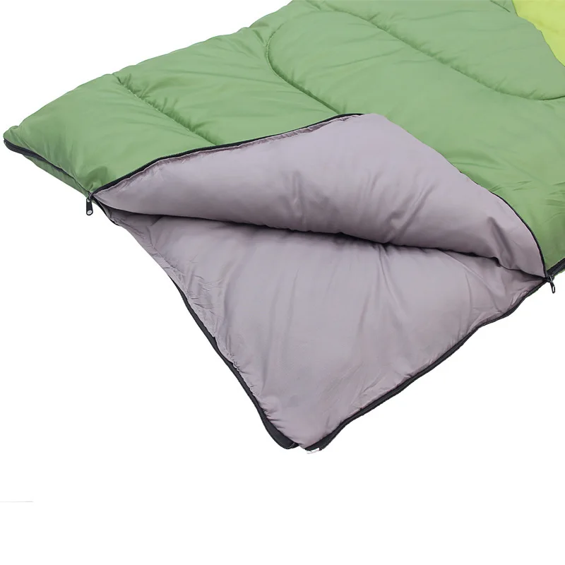 

Outdoor Adult Cotton Sleeping Bag Can Be Spliced Envelope Type Four Season Universal Sleeping Bag Portable Bed