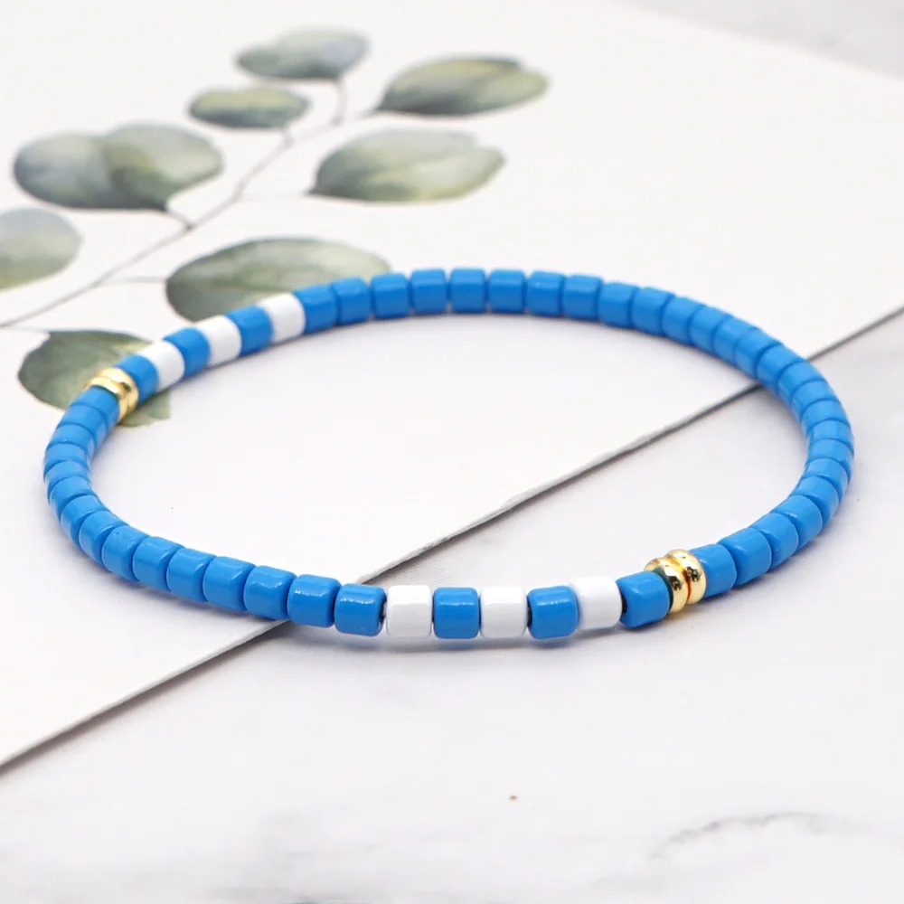 Shinus Bracelet For Women Jewellery Enamel Bracelets Tube Beaded Boho Jewelry Handmade Armband Bohemian Blue Braclet Wholesale
Shinus Bracelet For Women Jewellery Enamel Bracelets Tube Beaded Boho Jewelry Handmade Armband Bohemian Blue Braclet Wholesale