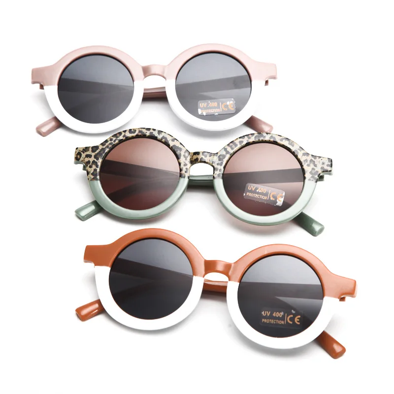 Sunglasses For Boy Girls Children Cute Leopard Double Color Sun Glasses Kids Cartoon Bear Round Eyewear Classic Vintage Glasses
Sunglasses For Boy Girls Children Cute Leopard Double Color Sun Glasses Kids Cartoon Bear Round Eyewear Classic Vintage Glasses