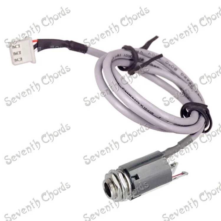 Acoustic Guitar Piezo Pickup EQ Replacement Hookup Wire cable 3 Pin Plug and 6.35mm Output Input Jack Socket
Acoustic Guitar Piezo Pickup EQ Replacement Hookup Wire cable 3 Pin Plug and 6.35mm Output Input Jack Socket