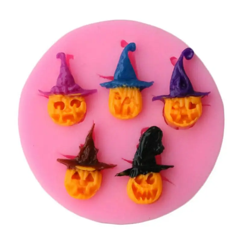 Halloween Pumpkin Witch Silicone Cake Mould Decorative Chocolate Mold Baking Biscuits Pastry Molds Cake Decoration Baking Tools
Halloween Pumpkin Witch Silicone Cake Mould Decorative Chocolate Mold Baking Biscuits Pastry Molds Cake Decoration Baking Tools