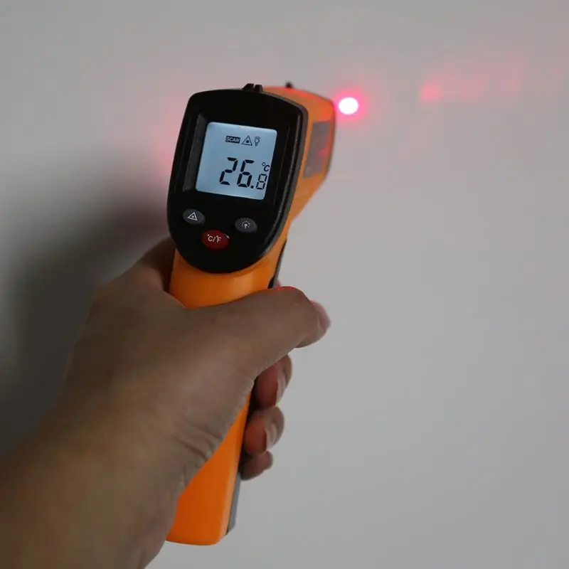 Digital GM320 Infrared Thermometer Non-Contact Pyrometer IR Temperature Meter R9UC
Digital GM320 Infrared Thermometer Non-Contact Pyrometer IR Temperature Meter R9UC