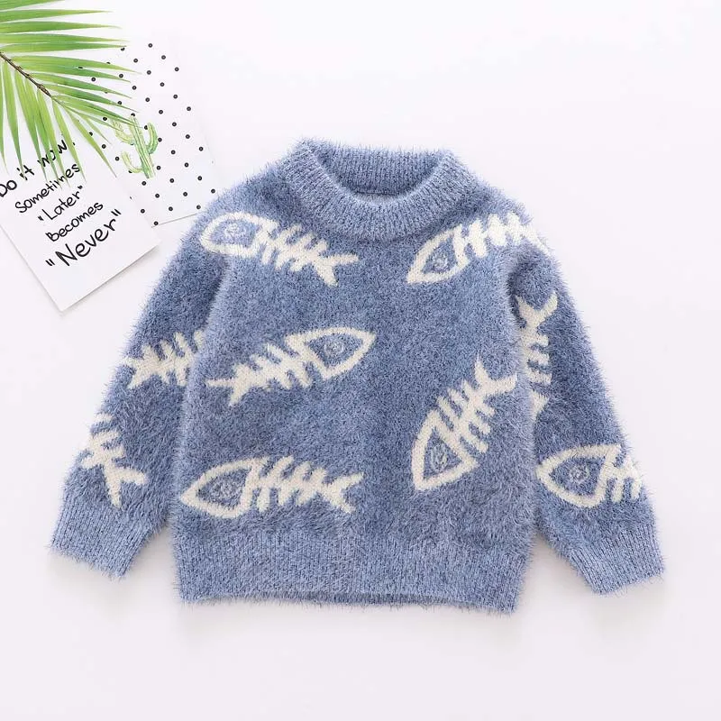 cartoon baby girls sweater winter cardigans toddler boys 2019 christmas letter autumn clothing long sleeve | Мать и ребенок