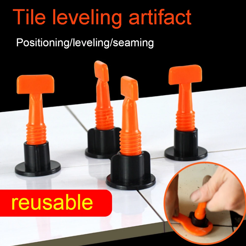 50pcs/set Construction Locator Leveling System Flooring Wall Tool Reusable Wedges Spacers Tile Leveler Easy Use Home Positioning
50pcs/set Construction Locator Leveling System Flooring Wall Tool Reusable Wedges Spacers Tile Leveler Easy Use Home Positioning