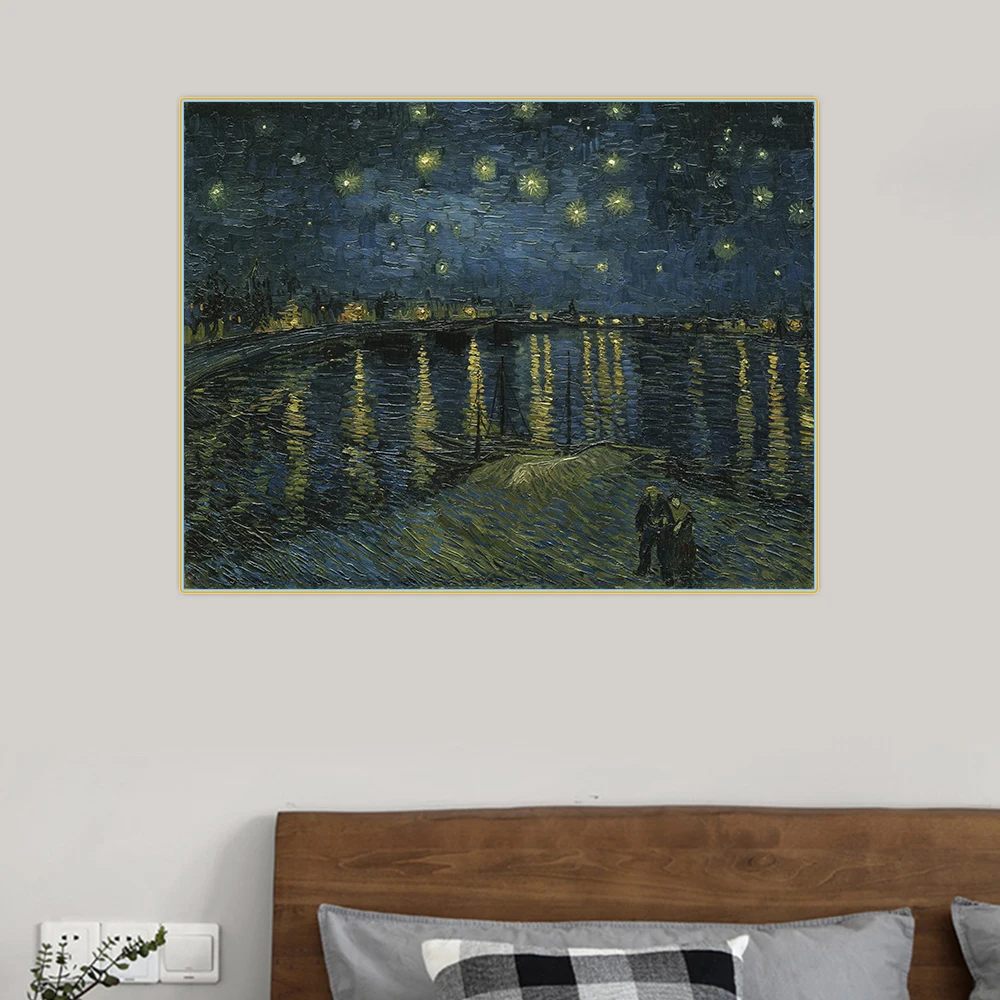 Citon Van Gogh《Starry Night 1888》Canvas Art Oil Painting Famous Artwork Poster Picture Wall Decor Home Living room Decoration
Citon Van Gogh《Starry Night 1888》Canvas Art Oil Painting Famous Artwork Poster Picture Wall Decor Home Living room Decoration