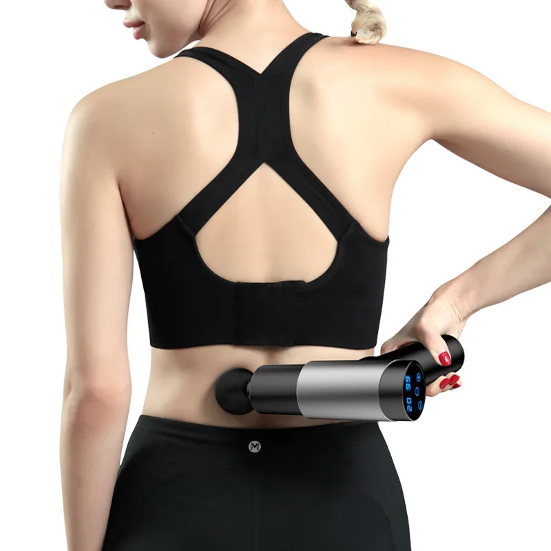 Vibration Electric Massager Gun LCD Monitor Massage Muscle Training Massage Back Face Massager for Neck Slimming Body Massagers
Vibration Electric Massager Gun LCD Monitor Massage Muscle Training Massage Back Face Massager for Neck Slimming Body Massagers