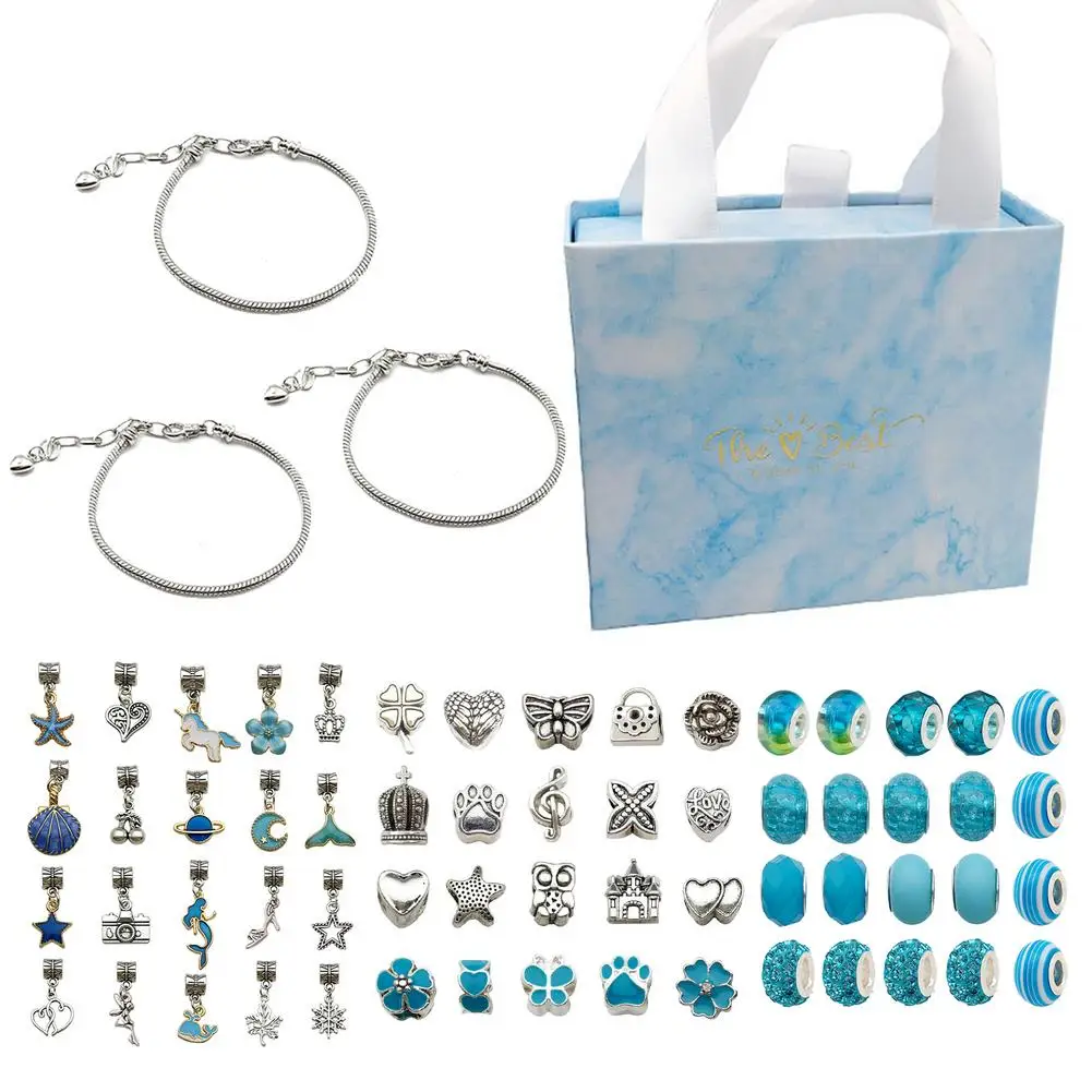 Charm Bracelet Making Kit Jewelry Making Supplies With Beads Jewelry Charms Bracelets For DIY Craft Box Gift Set For Girls Kids
Charm Bracelet Making Kit Jewelry Making Supplies With Beads Jewelry Charms Bracelets For DIY Craft Box Gift Set For Girls Kids