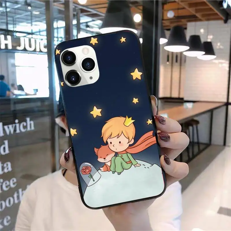 Black Cover Lovely little prince Phone Case for iPhone 11 12 mini pro XS MAX 8 7 Plus X XS XR
Black Cover Lovely little prince Phone Case for iPhone 11 12 mini pro XS MAX 8 7 Plus X XS XR