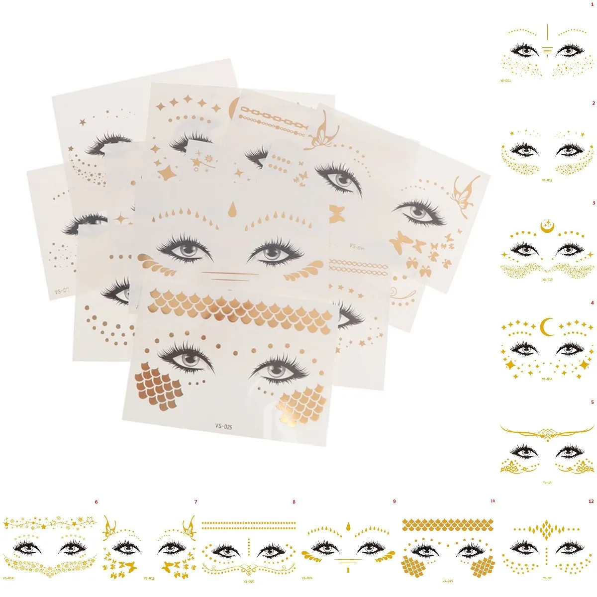 1 лист наклейки для глаз золотое лицо Временные татуировки водостойкие блокированные веснушки макияжные наклейки оптом
1 лист наклейки для глаз золотое лицо Временные татуировки водостойкие блокированные веснушки макияжные наклейки оптом