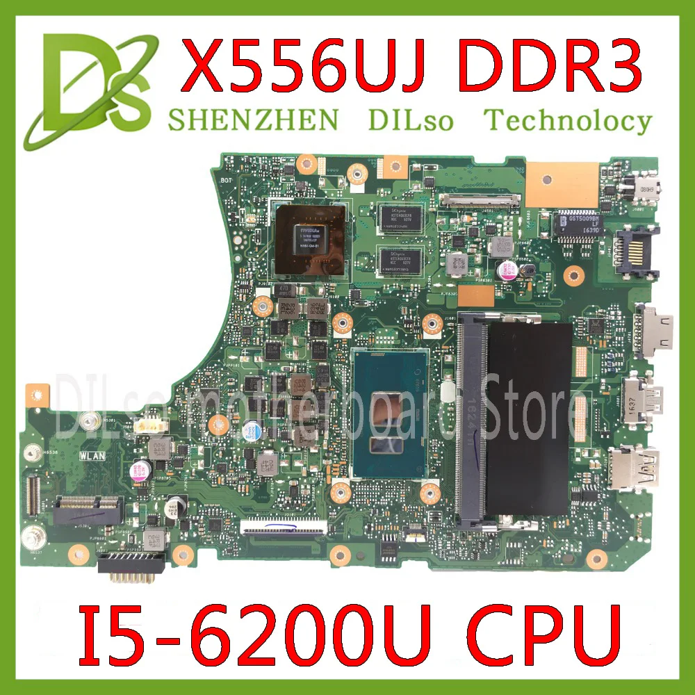 Материнская плата KEFU X556UJ X556UV для ASUS X556U, X556UV, X556UF, X556UR, материнская плата ноутбука I5-6200U, процессор 100%, Протестировано хорошо
Материнская плата KEFU X556UJ X556UV для ASUS X556U, X556UV, X556UF, X556UR, материнская плата ноутбука I5-6200U, процессор 100%, Протестировано хорошо