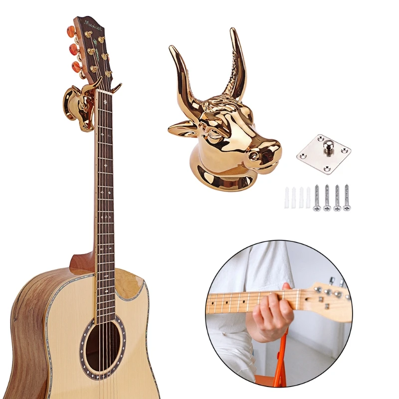 Guitar Wall Mount Hanger Hook Acoustic Electric Bass Guitar Wall Hook Hanger for Electric Acoustic and Bass Guitars
Guitar Wall Mount Hanger Hook Acoustic Electric Bass Guitar Wall Hook Hanger for Electric Acoustic and Bass Guitars