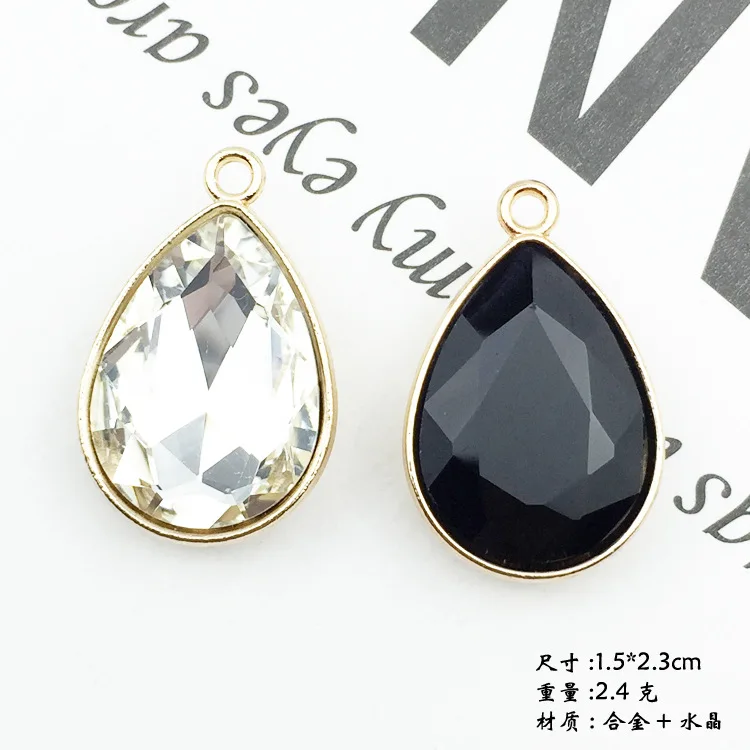 Rhinestone DIY Water Drop Charms Pendant Alloy Pendant Hair Accessories Shoes Clothing Earrings Ornament Accessories 10pcs/lot
Rhinestone DIY Water Drop Charms Pendant Alloy Pendant Hair Accessories Shoes Clothing Earrings Ornament Accessories 10pcs/lot