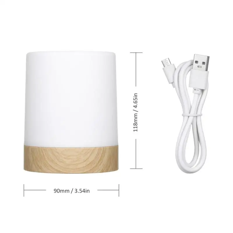 LED Colorful Night Light USB Rechargeable Touch Bedroom Bedside Lamp Dimmable Table Lamp Camping Desk Light With Remote Control
LED Colorful Night Light USB Rechargeable Touch Bedroom Bedside Lamp Dimmable Table Lamp Camping Desk Light With Remote Control