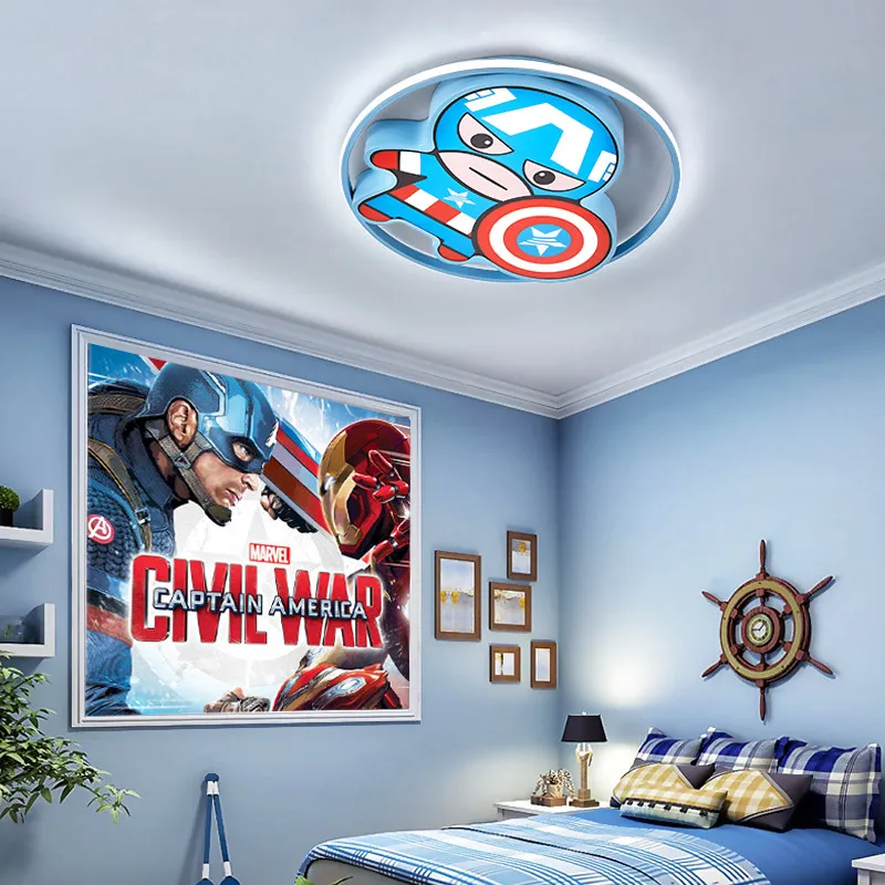 Captain America Light Baby Room Ceiling Light Boys Bedroom Light Kids Room Light Fixtures Children Room Ceiling Light Led
Captain America Light Baby Room Ceiling Light Boys Bedroom Light Kids Room Light Fixtures Children Room Ceiling Light Led