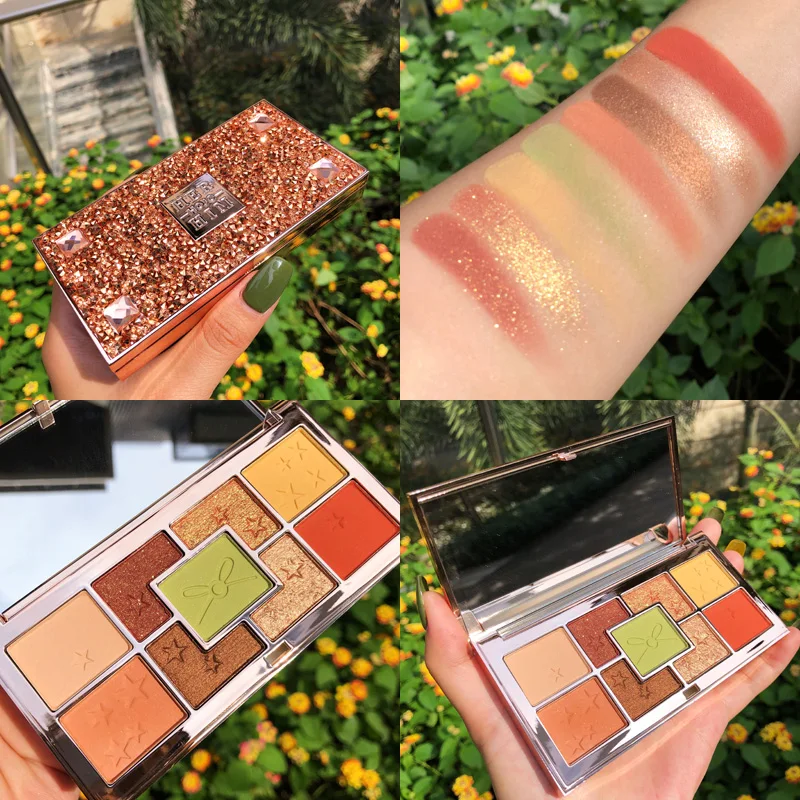 9 Color Shimmer Matte Eyeshadow Palette Waterproof Nude Pressed Shiny Glitter Eyeshadow Pallete Paleta De Sombra Makeup Palette
9 Color Shimmer Matte Eyeshadow Palette Waterproof Nude Pressed Shiny Glitter Eyeshadow Pallete Paleta De Sombra Makeup Palette