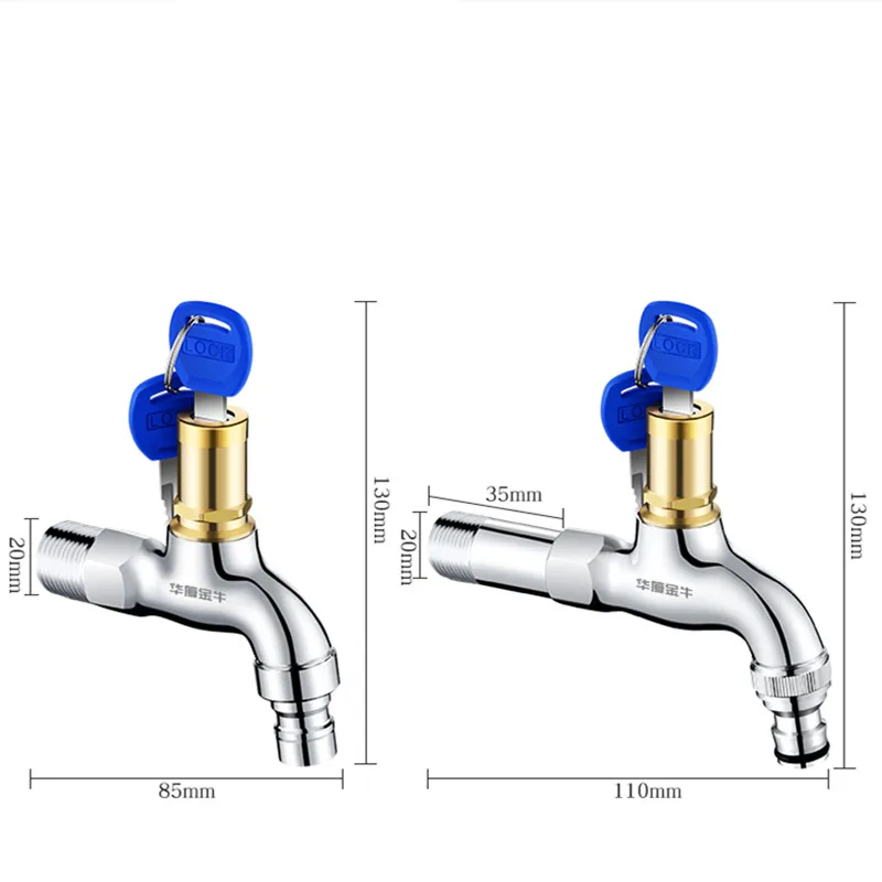 Lengthen Metal Alloy Water Faucet Washing Machine Faucets Outdoor Anti-theft Water Tap Mop Pool Bibcock Bathroom Accessories
Lengthen Metal Alloy Water Faucet Washing Machine Faucets Outdoor Anti-theft Water Tap Mop Pool Bibcock Bathroom Accessories